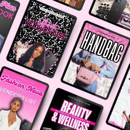 The Ultimate Vendors List Business Kit