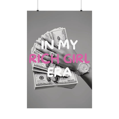 In My Rich Girl Era Wall Print