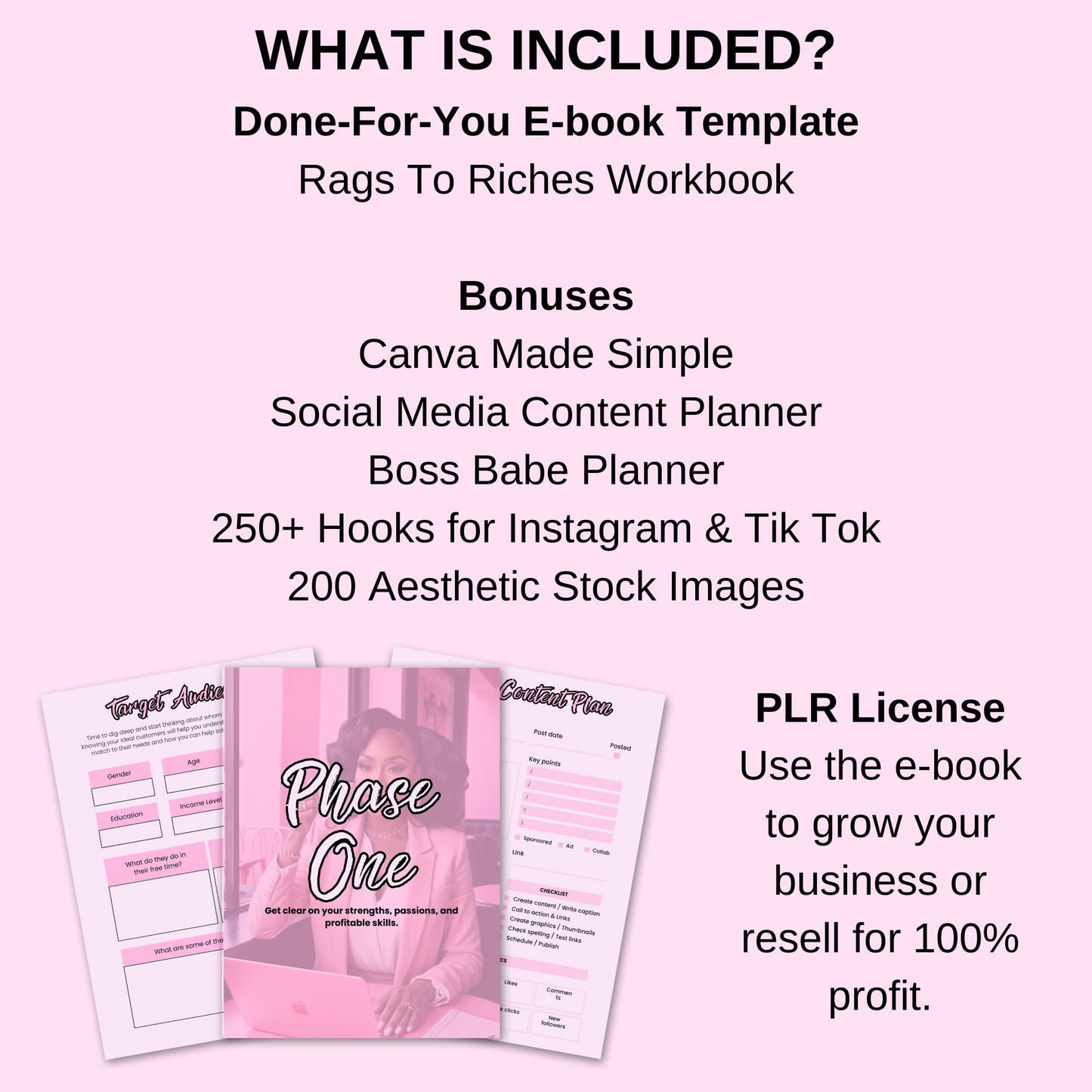 Rags To Riches Workbook