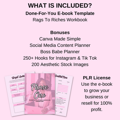 Rags To Riches Workbook