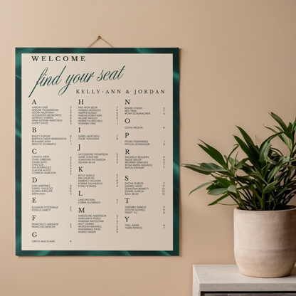 Emerald Green Wedding Signage Bundle