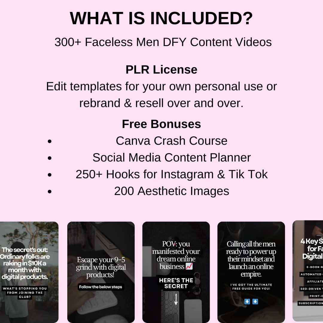 Faceless Men Stock Video Library