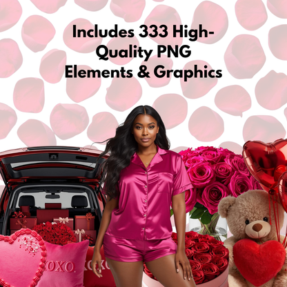 Valentine’s Day Clipart Elements Pack