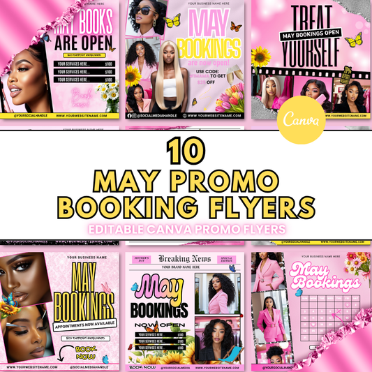 Mothers Day Promo Flyer Bundle