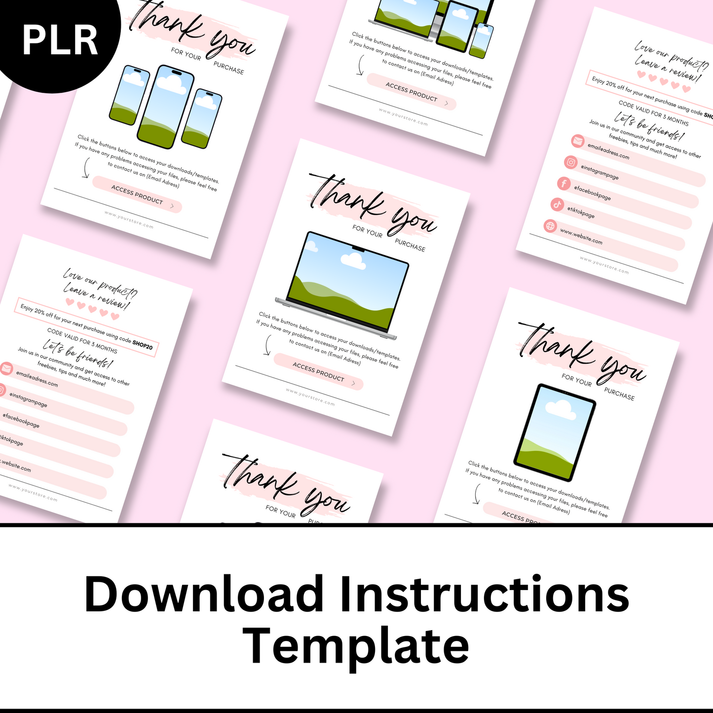 Download Instructions Template