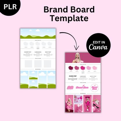 Brand Board Template