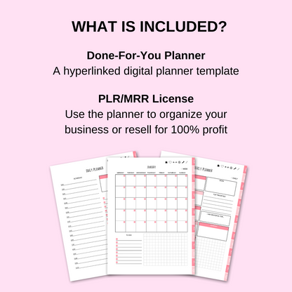 PLR That Girl Digital Planner