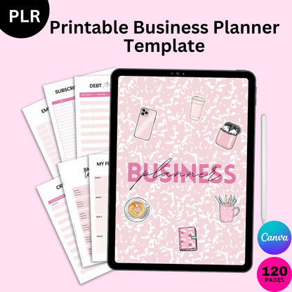 PLR Printable Business Planner