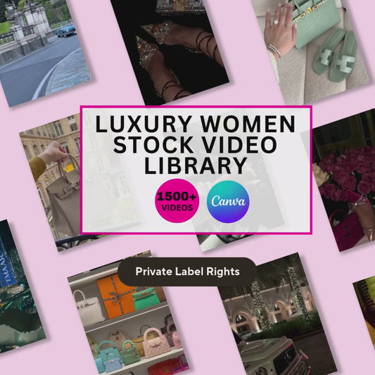 Luxury Women Stock Video Library