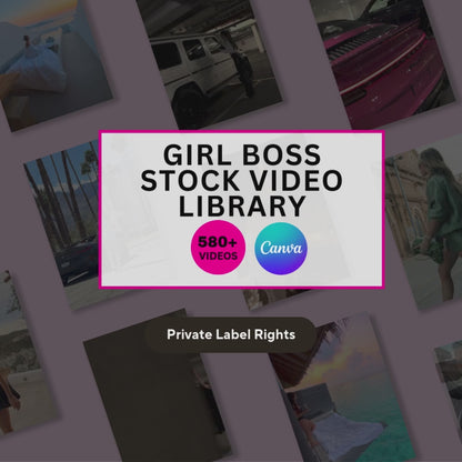 Girl Boss Stock Video Library