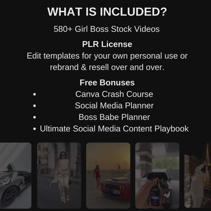 Girl Boss Stock Video Library